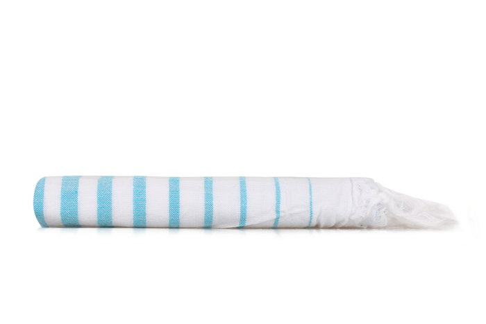 Mijölnir Toalla de Playa Fouta Turquesa 100% Algodón 90 x 180 cm